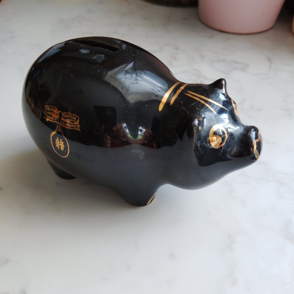 Hamot Hospital School Of Nursing Vintage Piggy Bank